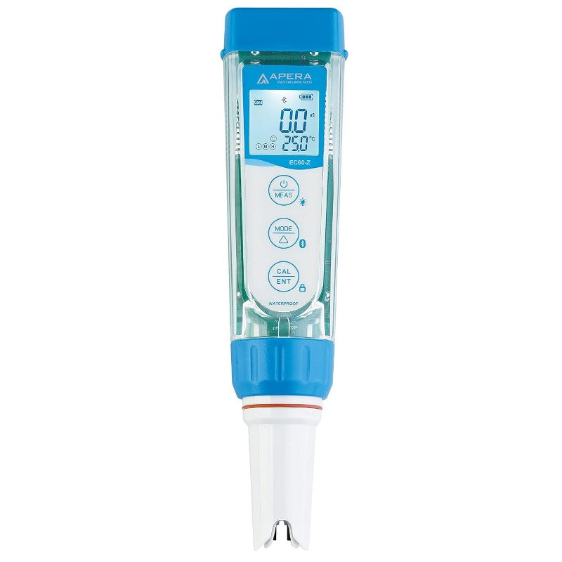 Apera EC60-Z مجموعة جهاز اختبار الموصلية الكهربائية الذكية / TDS / الملوحة / المقاومة الكهربائية / درجة الحرارة