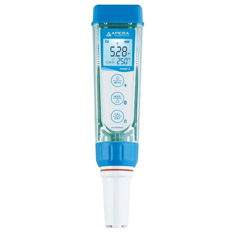 جهاز Apera PH60F-Z الذكي لاختبار الرقم الهيدروجيني المسطح مع مجموعة الأدوات