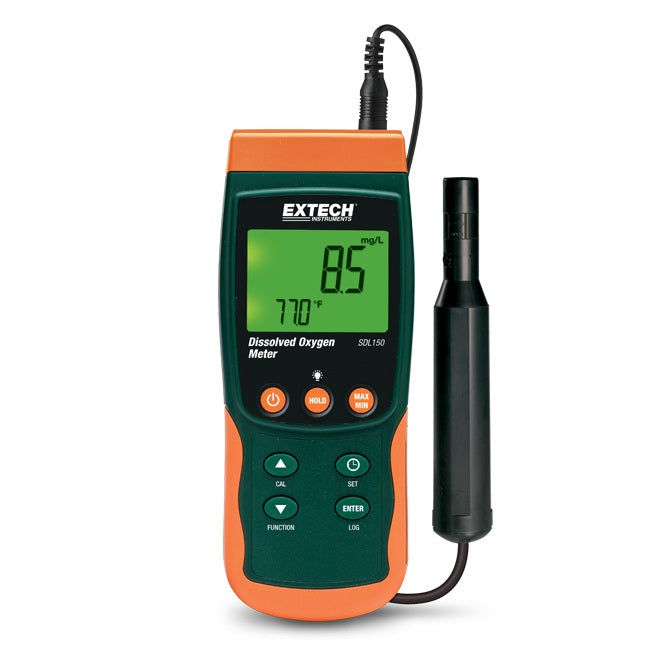 مقياس الأكسجين الذائب/مسجل البيانات Extech SDL150