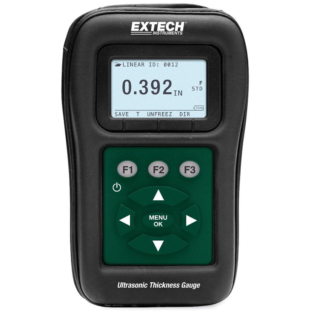 Extech TKG250: مقياس السمك بالموجات فوق الصوتية الرقمي / مسجل البيانات