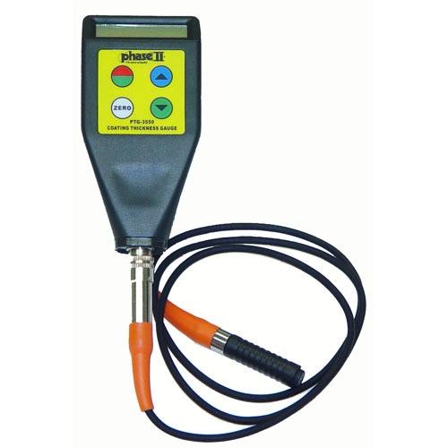 مقياس سمك الطلاء PTG-3550 المرحلة الثانية مع المجس، النطاق 0-1000 ميكرومتر