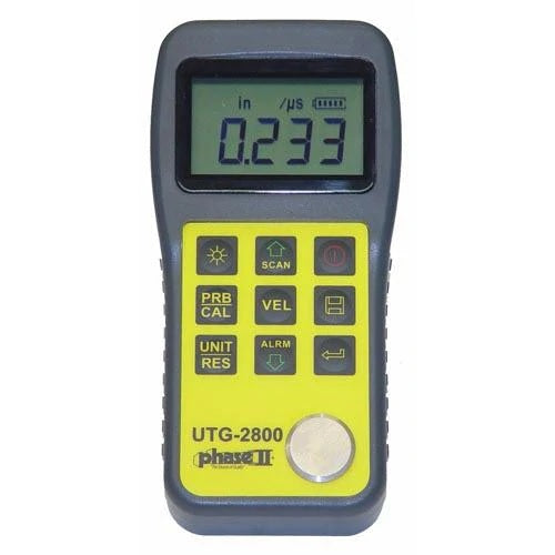 مقياس السمك بالموجات فوق الصوتية من الفئة الثانية UTG-2800، النطاق 0.040-12 بوصة